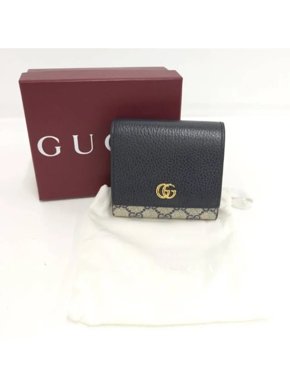 Gucci Wallet GG Marmont Bicolor - Picture 10 of 10